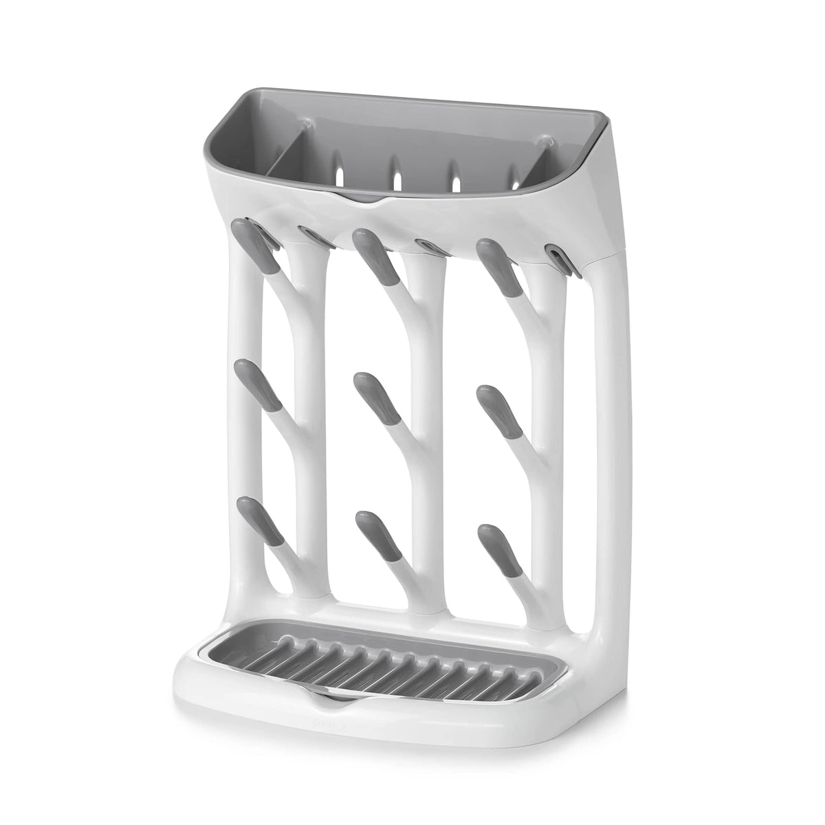 OXO Tot Space Saving Drying Rack, Grey and White
