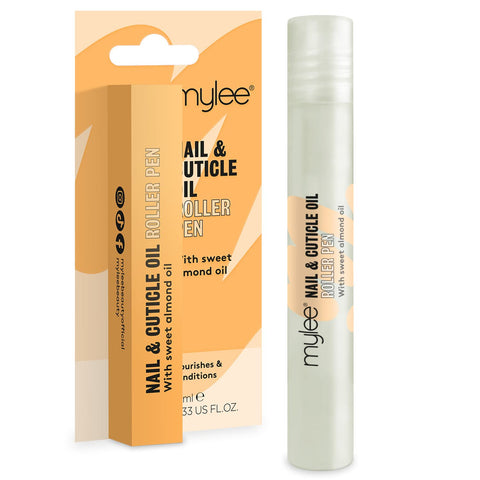 Mylee Nail & Cuticle Oil Rollerball Pen 10ml - Deeply Hydrating & Moisturising, Nourish & Condition, Non-Greasy Formula, Leaves No Sticky Residue, Enriched with natural extracts and vegetable oils