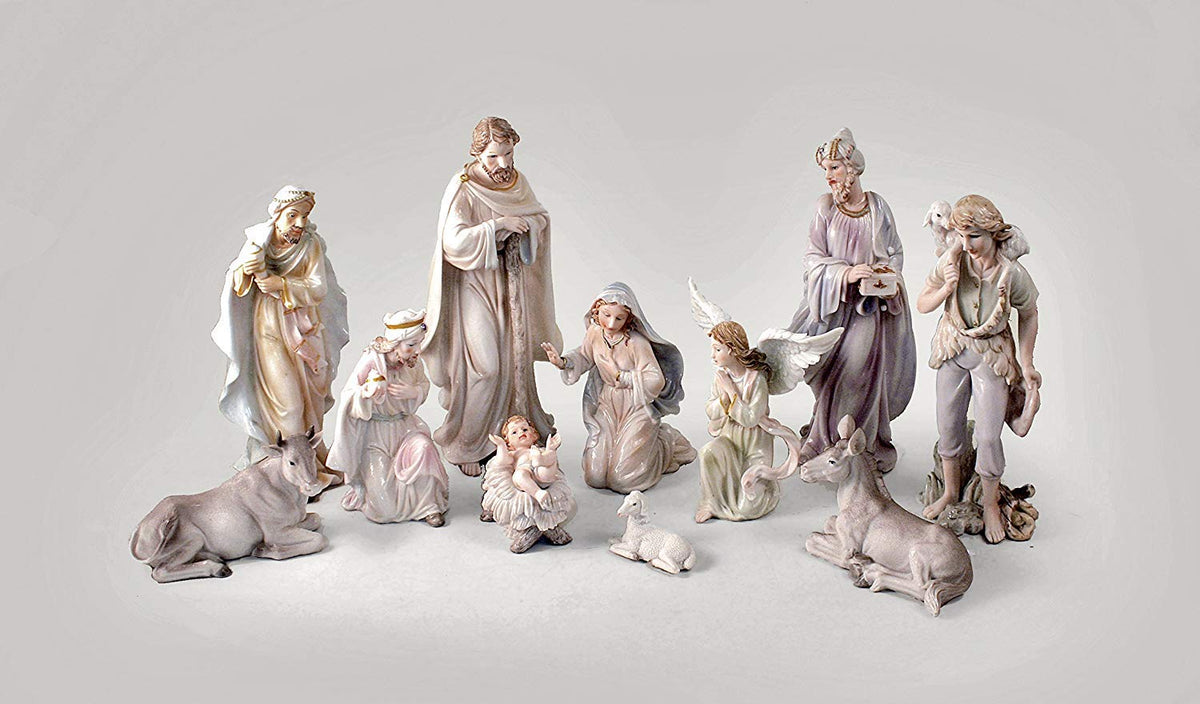 Nativity Set Porcelain (11pcs) 12" Ns10-12p