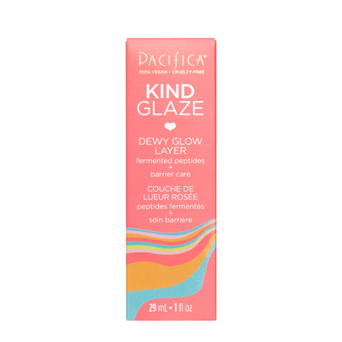 Pacifica Beauty, Kind Glaze Dewy Glow Layer, Face Foundation Primer & Highlight, Creates a Flawless Filter, Illuminating Primer, All Skin Tones, Universal Shade, Vegan Collagen, Ceramides, Vegan