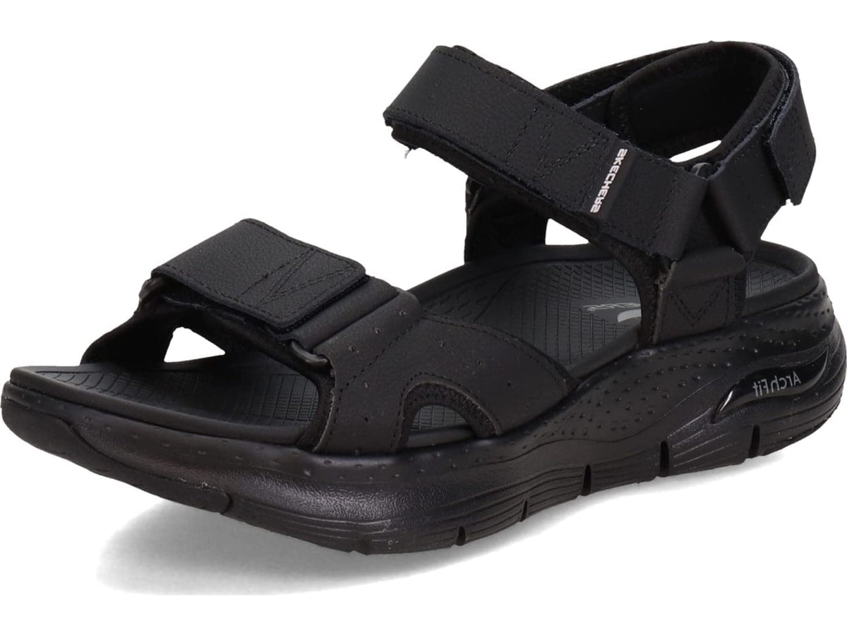 Skechers Sport Arch Fit Sandal Mens Sandal Black