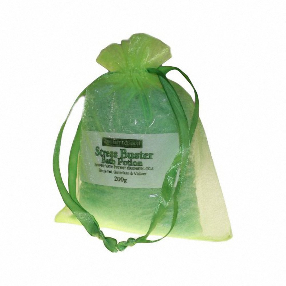 Stress Buster Bath Potion - Bergamot Geranium & Vetiver - 200gr