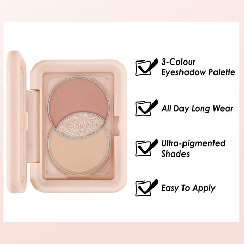 Boobeen Eyeshadow Palette-Ultra Pigmented Matte & Shimmer & Sparkle, Long Lasting Blendable Eyeshadow Powder Palette Makeup