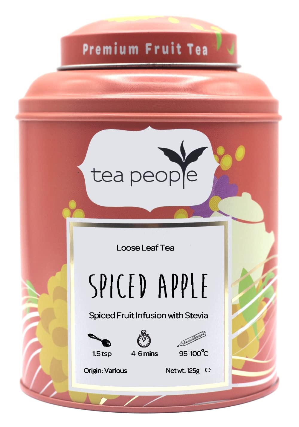 Tea People Spicy Apple Loose Tea Caddy 125g