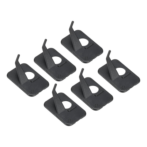 PATIKIL Arrow Rest, 6 Pack Plastic Adhesive Archery Arrow Support for Right Hand Compound Recurve Bow