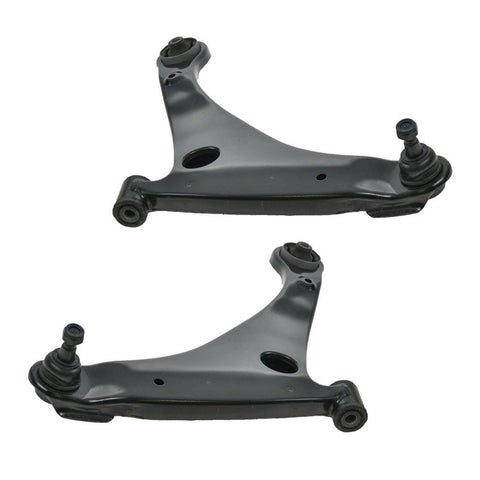 TRQ Front Lower Control Arm with Ball Joint Set Compatible with 2004-2012 Mitsubishi Galant