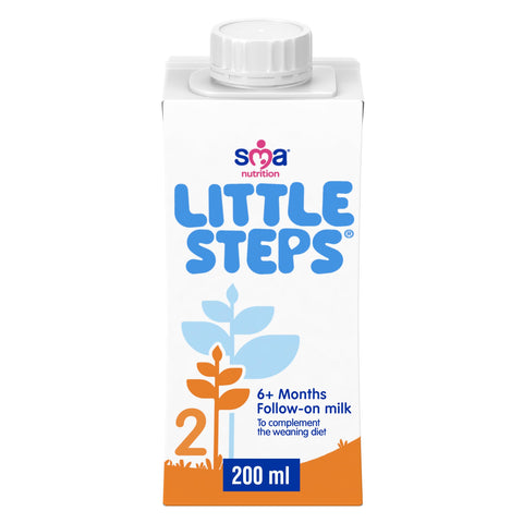 Little Steps by SMA, Follow-On Milk 6 months+ 12x200ml