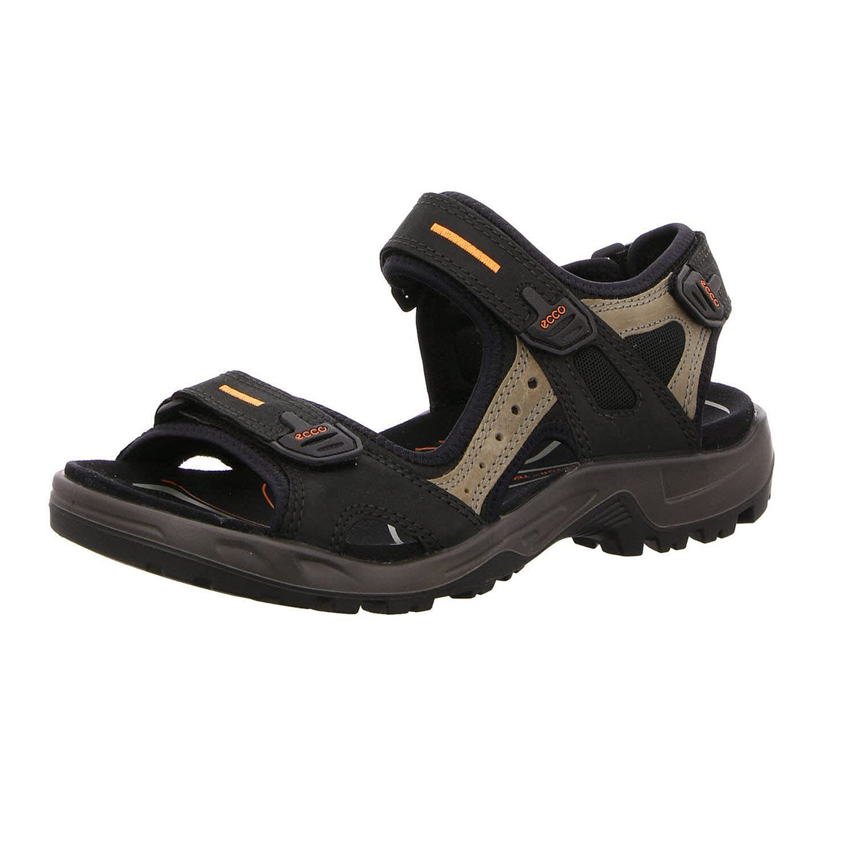 ECCO Men's Offroad Open Toe Sandals, Black Mole Black Black Mole Black34, 11.5 UK