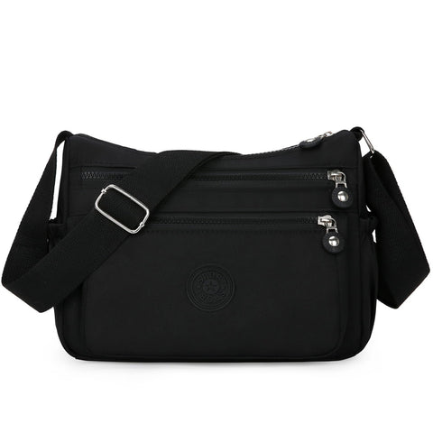 Crossbody Bags for Women Multi Pocket Nylon Shoulder Purse Tote Bag RFID Pocketbooks Lightweight Messenger Bag