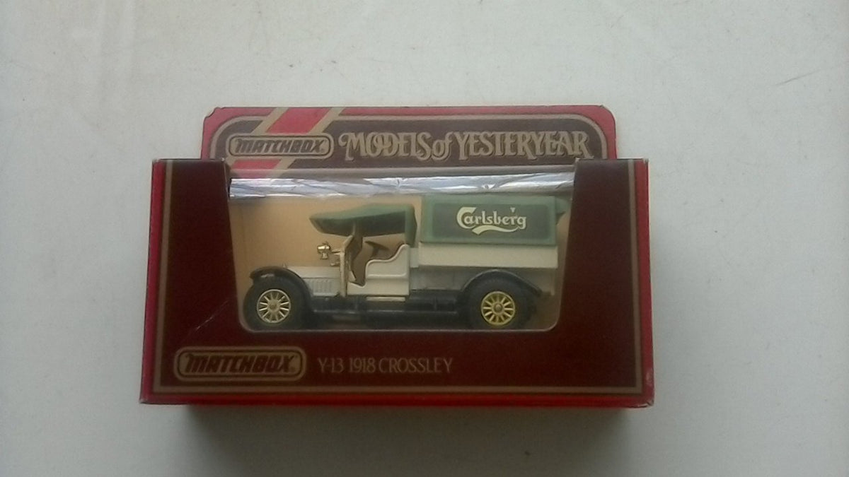 Matchbox Models of Yesteryear Y-13 1918 Crossley 1:47 Scale Diecast