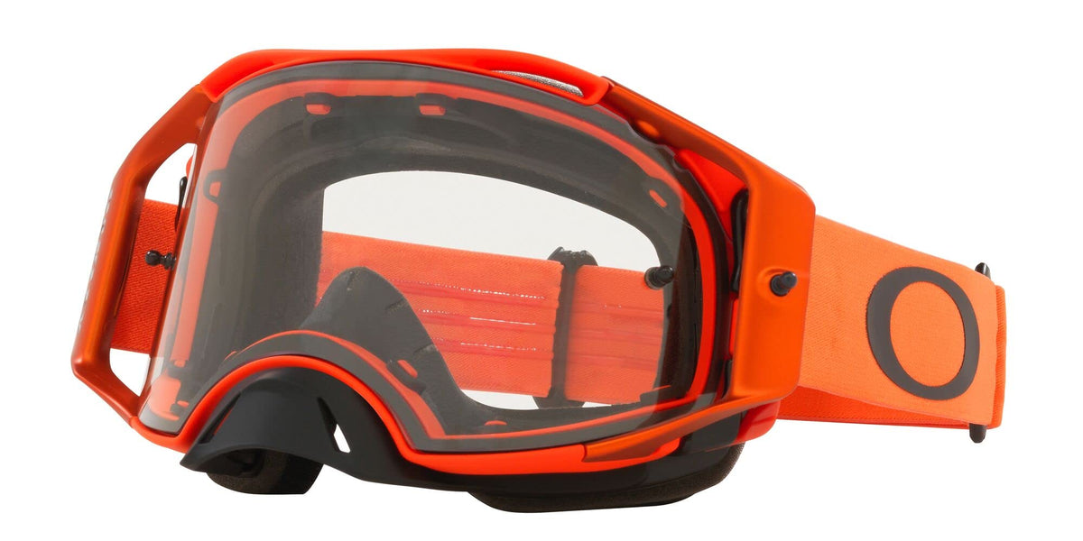 Oakley Airbrake MX Goggles, Moto Orange w Clear