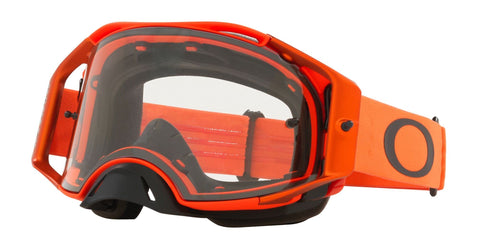 Oakley Airbrake MX Goggles, Moto Orange w Clear