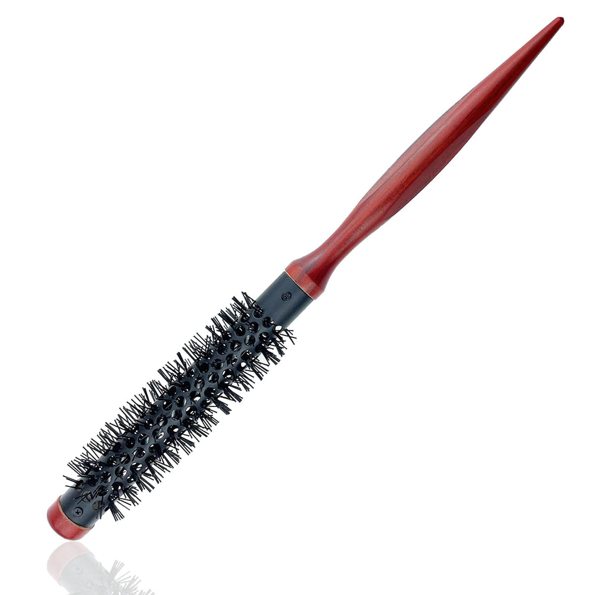 1 Pcs Round Brush, Round Hair Brush Mini Ultra Thin Hair Styling Brush (1.3 CM)