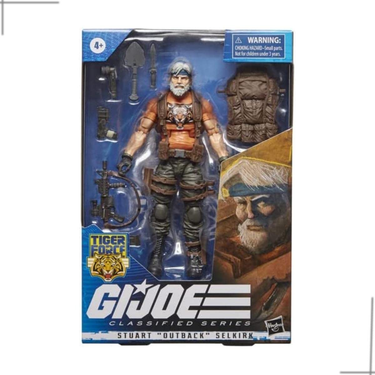 G.I. Joe Classified 6 Inch Action Figure Tiger Force Exclusive - Stuart Outback Selkirk