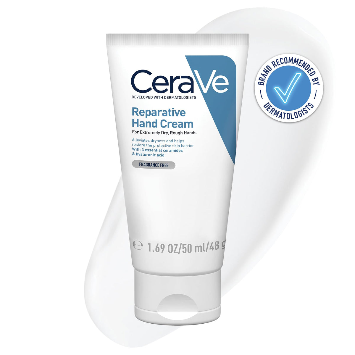 CeraVe Reparative Hand Cream with Ceramides for Extremely Dry, Rough Hands 50ml