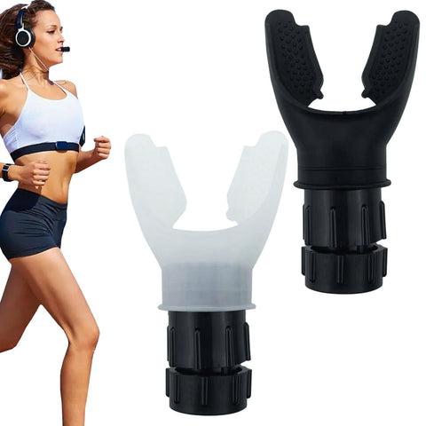 2 Pack Breathing Lung Trainer, Breathing Exerciser Portable Strengthening Breathing Trainer Device Oxygen Flow Breathing Trainer Handheld Lung Expansion Training Tool for Runners,Sports Lovers
