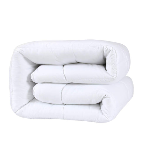 4 Season 2 in 1 Combi-Duvet Insert 13.5 Tog (4.5tog for Summer & 9 Tog for Spring & Fall)- Hollow Fiber Filling & Soft to Touch Polyester Fabric (155x220cm)