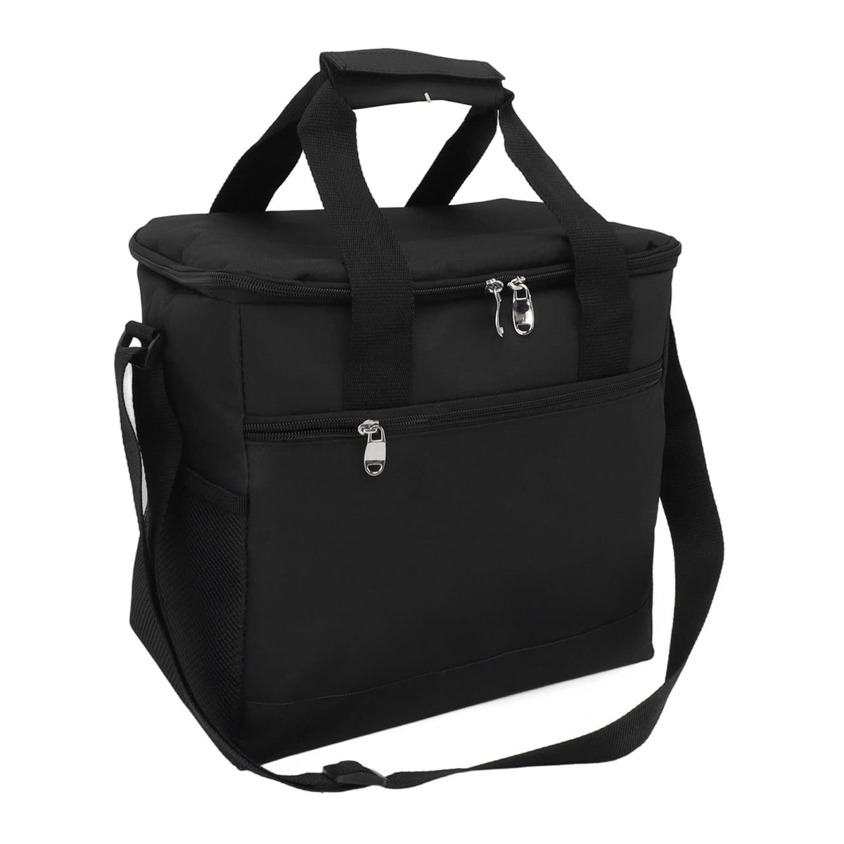 15L Large Capacity Insulated Cooler Bag, Water Proof Design, Hot Pressing Technology, Portable Lunch Tote with Adjustable Shoulder Straps, Smooth for Beach Picnics Barbecues
