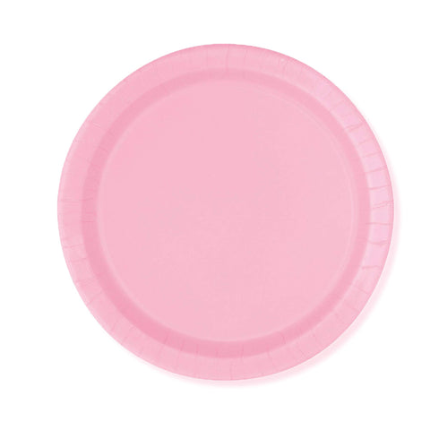 Amscan Paper Plates Party Supplies, One Size, Pink