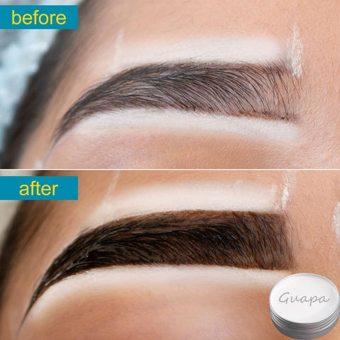 0.7oz Highly Pigmented White Mapping Paste Microblading Eyebrows Shape Mark Tools Brows Contour Design Paste Eyebrow Tinting Tool for Permanent Makeup Micropigmentation (White Paste with Silver Box)