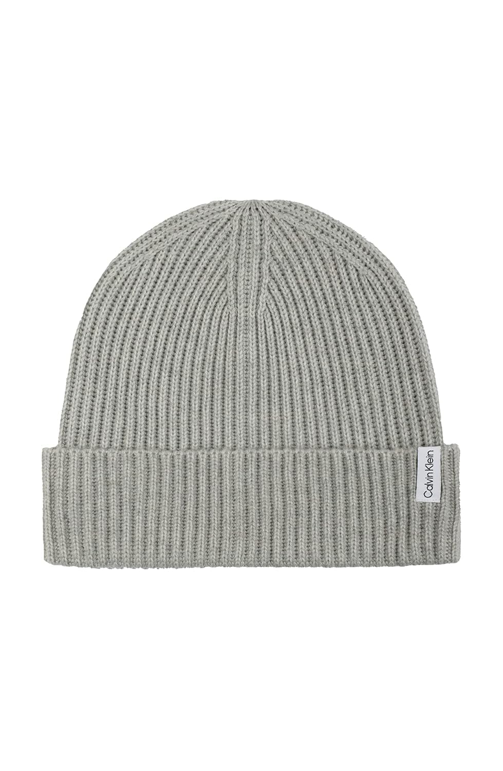 Calvin Klein Men's Cuff Cold Weather Hat, Heroic Grey Heather, One Size