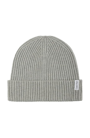 Calvin Klein Men's Cuff Cold Weather Hat, Heroic Grey Heather, One Size
