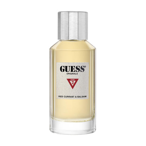 GUESS Originals Type 2 Red Currant & Balsam Eau de Parfum Perfume Spray For Unisex 3.4 Fl. Oz.