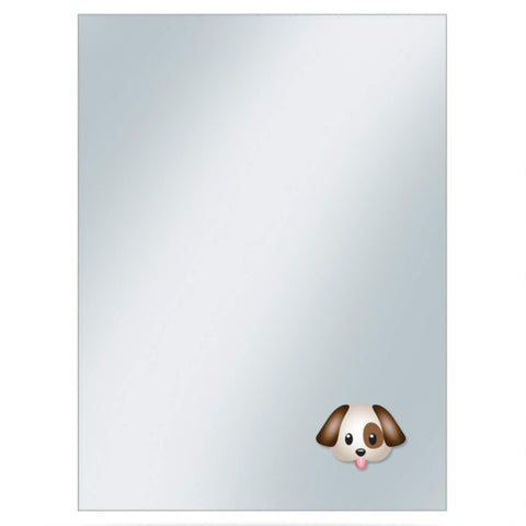 "Puppy Dog" Emoji Standard Size Printed Deck Protector Covers