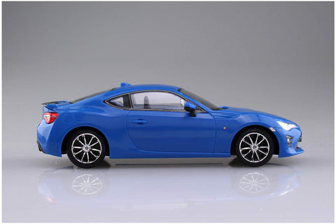 Aoshima Bunka Kyozai 1/32 The snap kit Series Toyota 86 Bright Blue-Painted Plastic Model 03-E