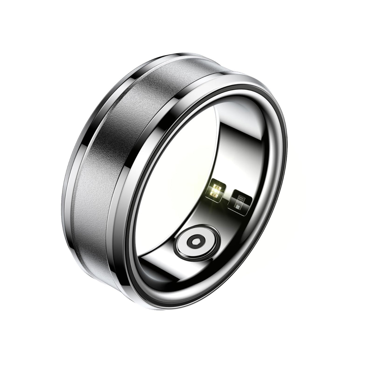 Smart Rings for Men & Women, NFC Fitness Ring with Sleep Body Temperature Monitoring Step Counter Function, IP68 Electronic Gadgets for Video Scrolling Page Flipping (23)