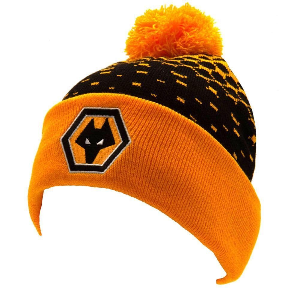 Wolverhampton Wolves Fade Ski Hat - Football Gift