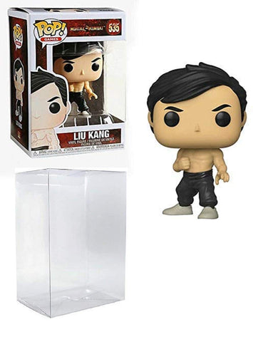 Pop Games: Mortal Kombat Liu Kang #535 Pop Action Figure (Bundled with Ecotek Protector to Protect Display Box)