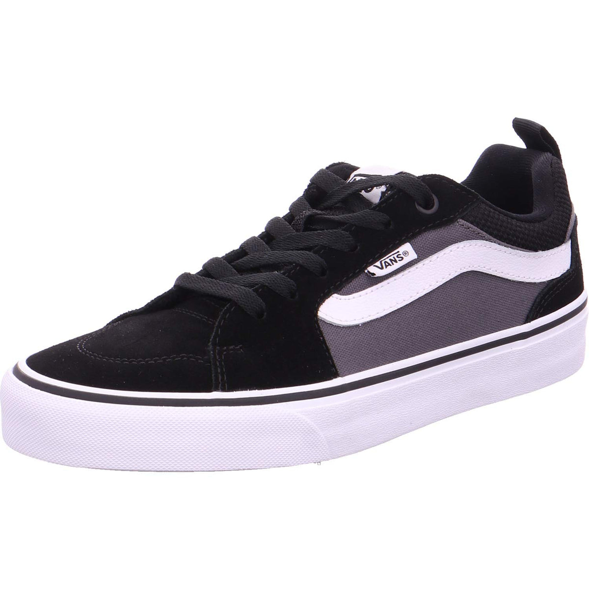 Vans Men's Filmore Trainers, Suede Canvas Black Pewter, 12 UK