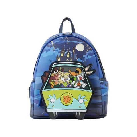 Loungefly WB 100th Anniversary Looney Tunes & Scooby Doo Mashup Mini Backpack Standard