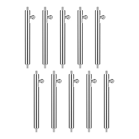PEUTIER 10pcs 22mm Quick Release Spring Bar, Stainless Steel Watch Band Pin Replacement Strap Accessories Link Pins Compatible for Samsung Galaxy Watch 6/Galaxy Watch 5/5 Pro/Galaxy Watch 4/4 Classic