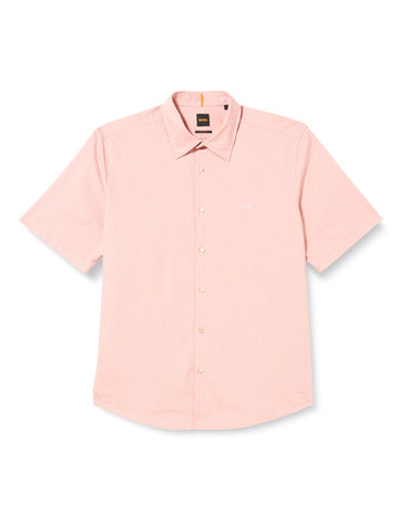 BOSS Men's Rash_2 Shirt, Open Pink695, L