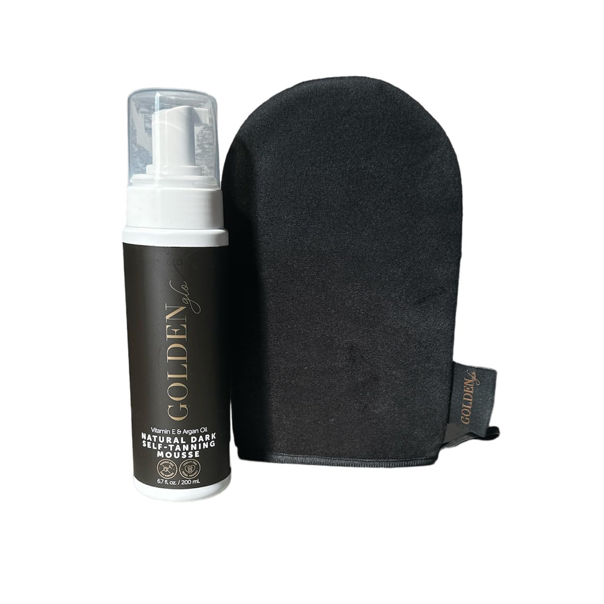 Golden gloÃƒÆ’Ã†â€™Ãƒâ€ Ã¢â‚¬â„¢ÃƒÆ’Ã‚Â¢ÃƒÂ¢Ã¢â‚¬Å¡Ã‚Â¬Ãƒâ€¦Ã‚Â¡ÃƒÆ’Ã†â€™ÃƒÂ¢Ã¢â€šÂ¬Ã…Â¡ÃƒÆ’Ã¢â‚¬Å¡Ãƒâ€šÃ‚Â® Natural Dark Self-tanning Mousse & Perfect 10 Blending Mitt