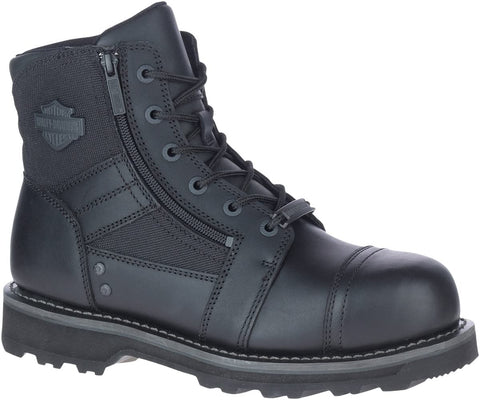 HARLEY-DAVIDSON FOOTWEAR Men's Bonham CT Motorcycle Boot, Black, 11