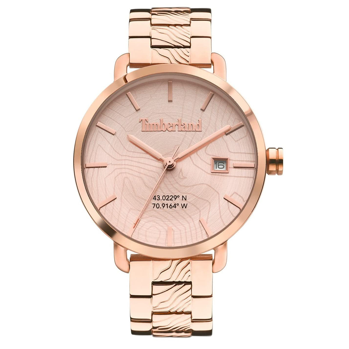 Timberland Women's Analogue Quartz Watch with Stainless Steel Strap TDWLH2101702