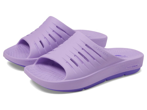 Skechers Women's Slide Sandal, Lavender, 7