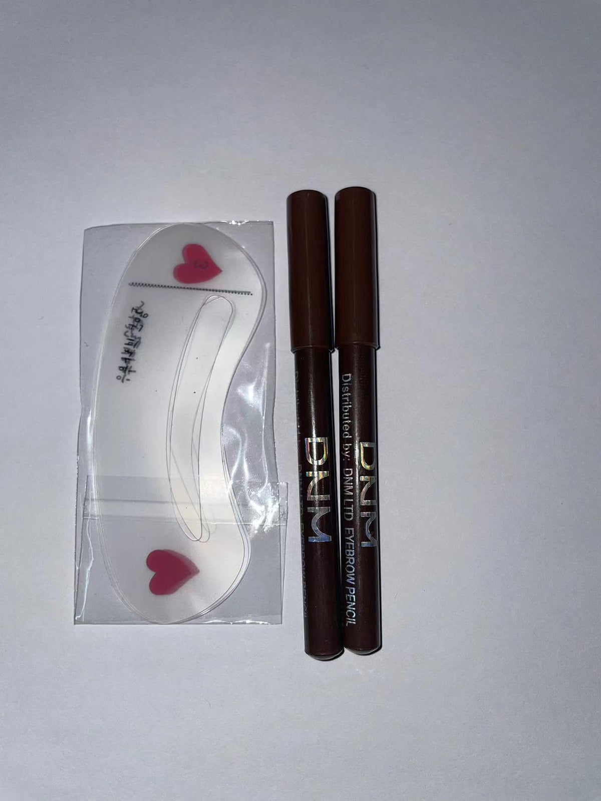 Generic 2 pack brown eyebrow pen with eyebrow tool,waterproof,#a005