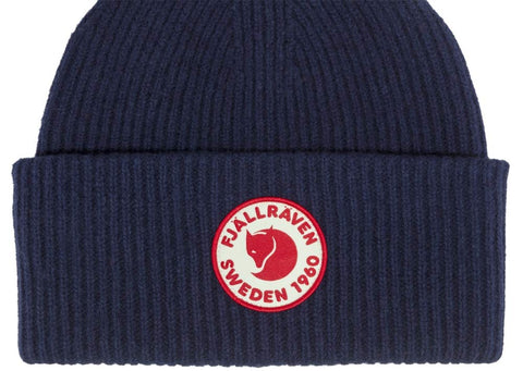 FJALLRAVEN Unisex 1960 Logo Hat, Dark Navy, One Size UK