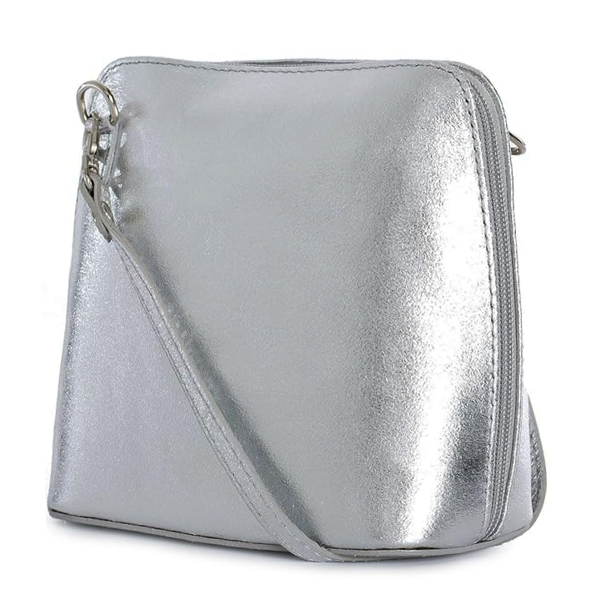LeahWardÃƒÆ’Ã†â€™Ãƒâ€ Ã¢â‚¬â„¢ÃƒÆ’Ã‚Â¢ÃƒÂ¢Ã¢â‚¬Å¡Ã‚Â¬Ãƒâ€¦Ã‚Â¡ÃƒÆ’Ã†â€™ÃƒÂ¢Ã¢â€šÂ¬Ã…Â¡ÃƒÆ’Ã¢â‚¬Å¡Ãƒâ€šÃ‚Â® Faux Leather Cross Body Handbags Shoulder Bag For Women Across Body Bags 16 (SILVER)