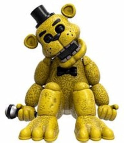 Funko Five Nights at Freddy's POP Articulated Golden Freddy Action Figure, Multicolor, 5.5 inches