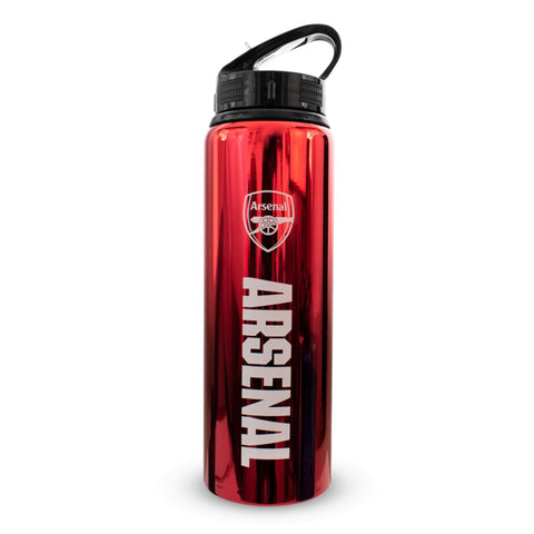 Hy-Pro Officially Licensed Tottenham F.C 750ml Aluminium UV Bottle | Integrated Folding Straw, Neochrome Finish, Leakproof, Lightweight, BPA Free, Spurs