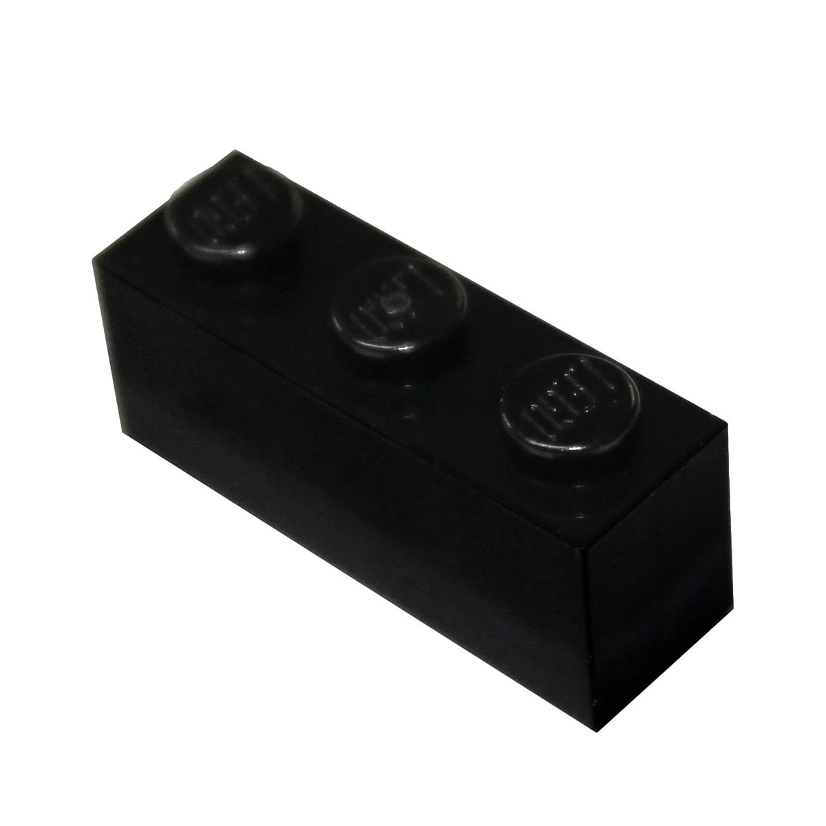 LEGO Parts and Pieces: Black 1x3 Brick x50