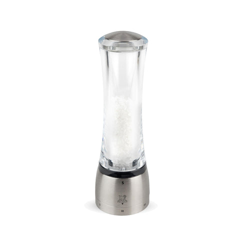 Peugeot 25458 Daman U'Select Shaftless 8.25 Inch Salt Mill, Stainless Steel