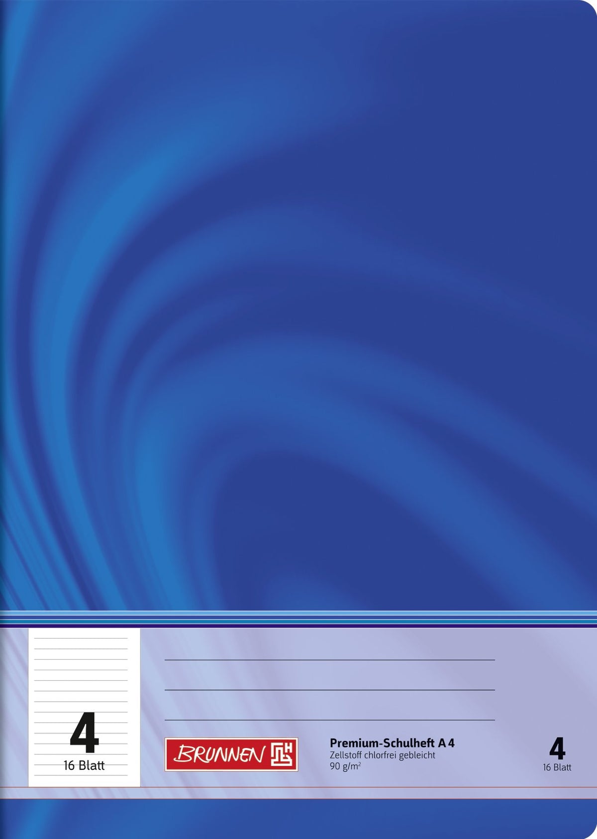 Brunnen Young Vivendi Exercise Book Ruling 4 16 Sheets FSC