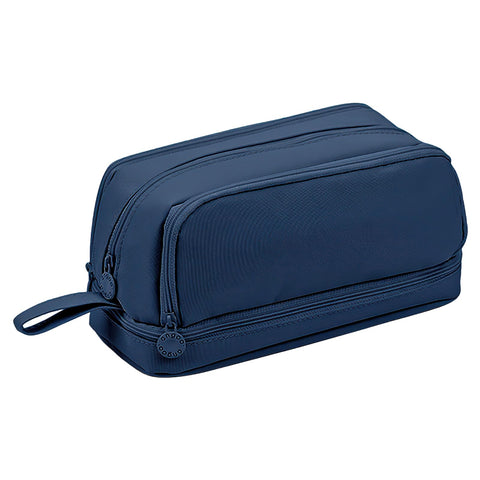 Kunoli Special Pencil Case, Large Capacity Pencil Case with Compartments, Cute Aesthetic Pencil Cases for Women Girls Secondary School Supplies (Dark Blue)