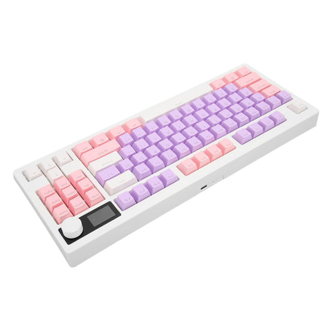 Haofy Wired Gaming Keyboard, 3 Mode Connectivity Easy Use Gaming Keyboard Backlit 3000mah for Computer